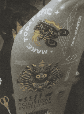 Printed T-shirt print quality