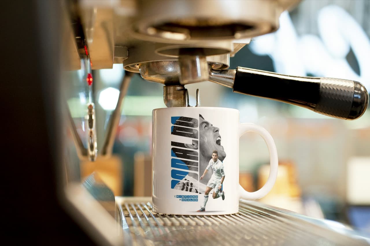 Cristiano Ronaldo Printed Coffee Mug - Default