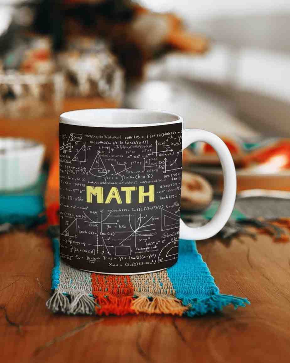 Math Formula Printed Coffee Mug - Default
