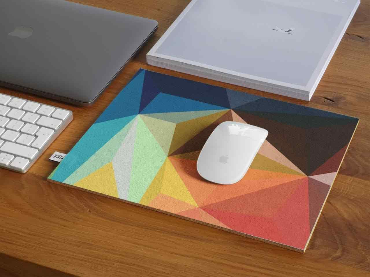 Multi Colour Printed Mouse Pad - Default