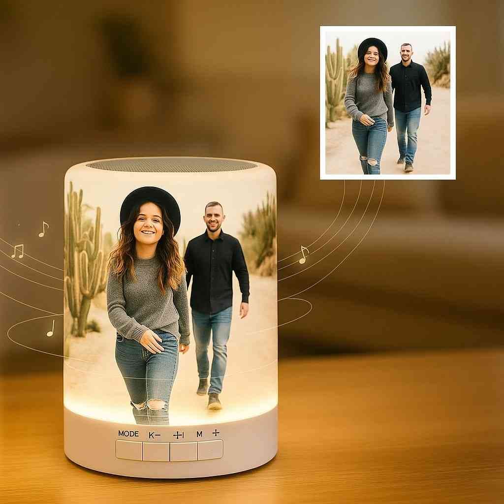 Personalised In-love Bluetooth LED Speaker - Default