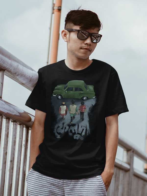 Feluda | Bengali Graphics Printed T-shirt | — Unisex