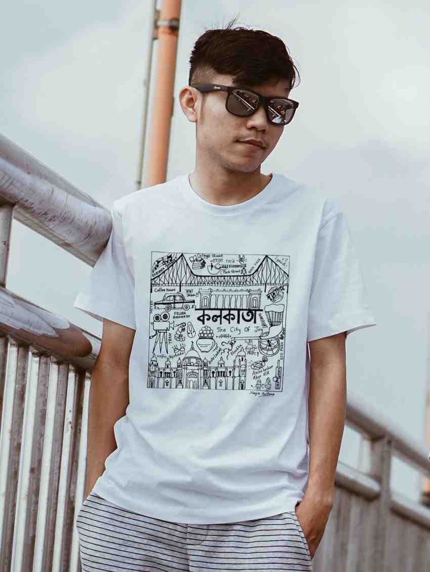 Kolkata - The City Of Joy| Bengali Graphics Printed T-shirt | — Unisex