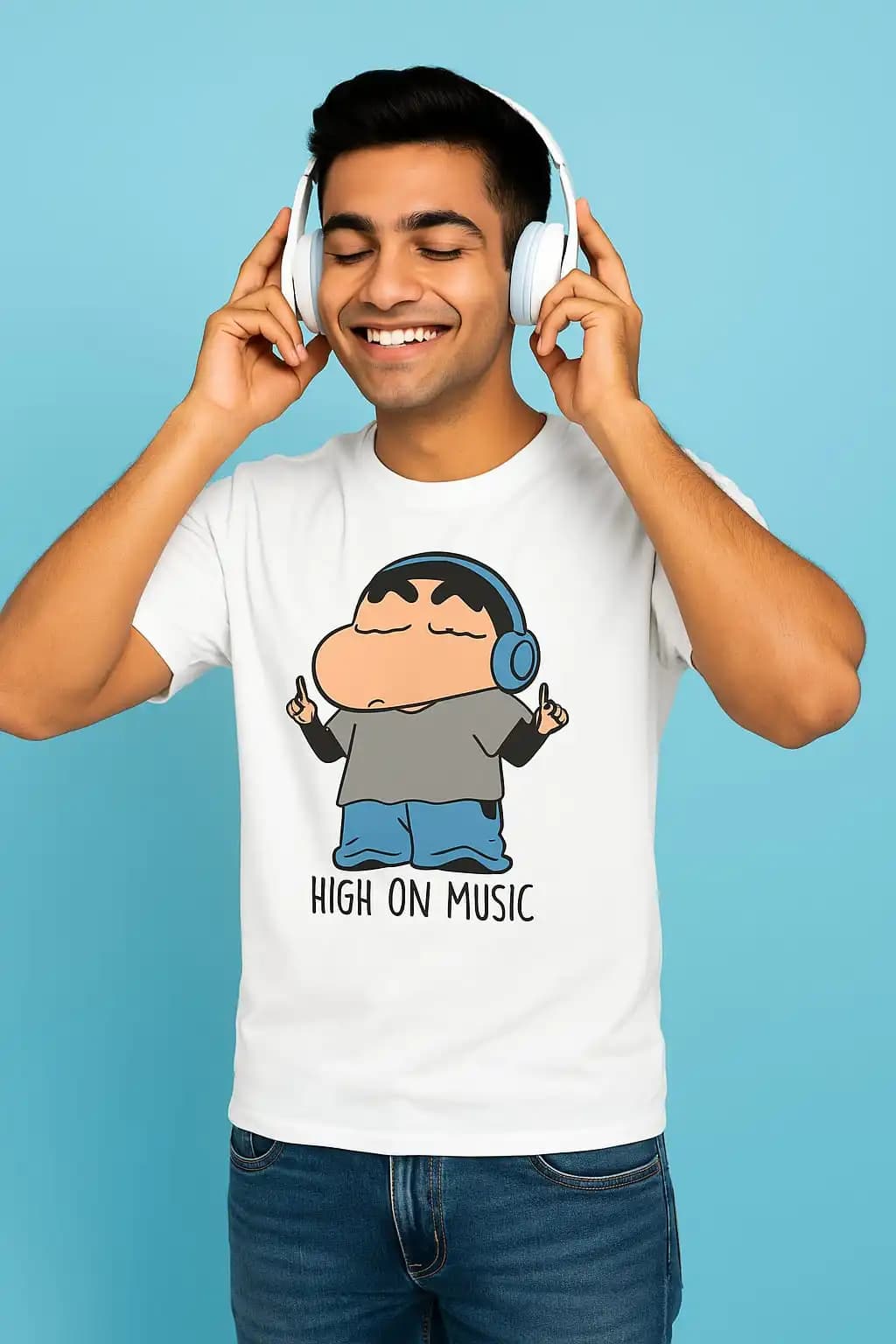 Printed T-Shirts | Shinchan — Unisex
